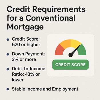 Credit Requirements for a Conventional Mortgage